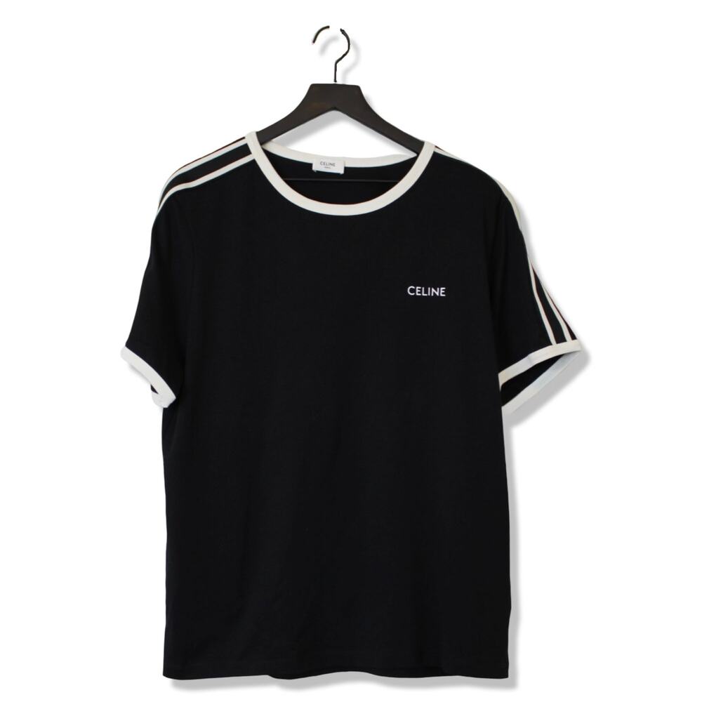 Celine Regular Tshirt in Cotton Jersey, Size XXL